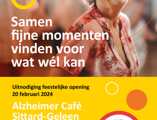 Nieuwsflits: Nieuwe datum feestelijke opening Alzheimer Café Sittard-Geleen 20 februari